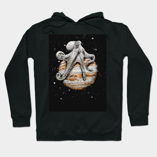 Celestial Cephalopod Hoodie by Keniko